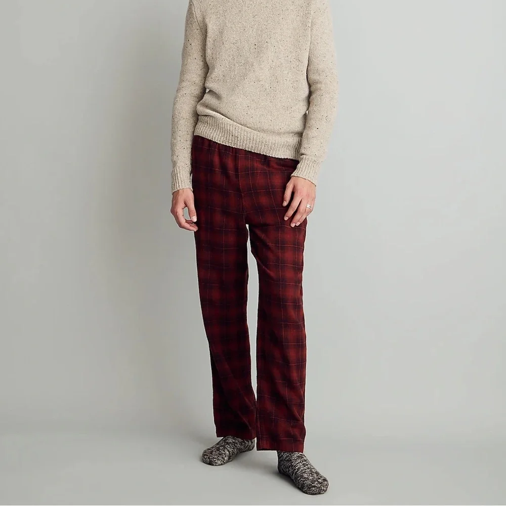 NEW / Madewell Flannel Pajama Pants - Picture 5 of 6